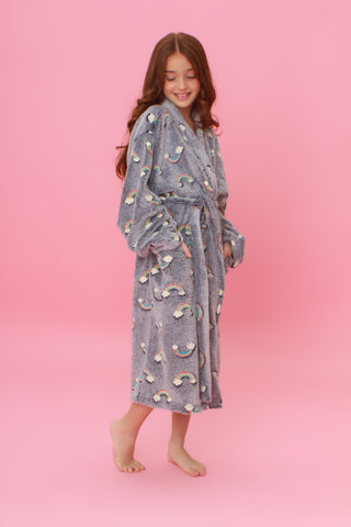 RAINBOW POLAR ROBE *GLOW IN THE DARK*