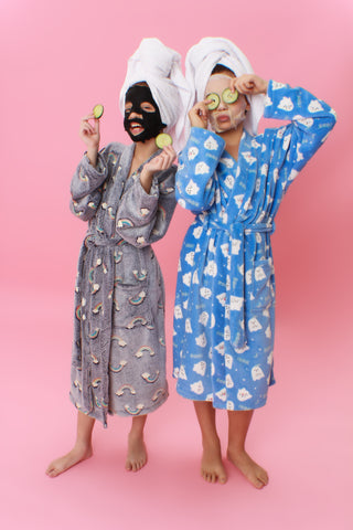 RAINBOW POLAR ROBE *GLOW IN THE DARK*